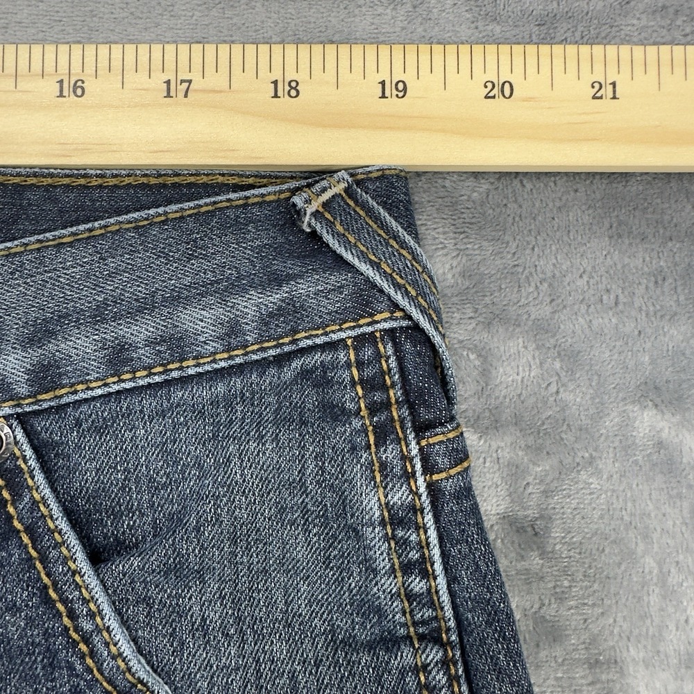 Ariat Rebar M4 Relaxed Boot Cut Jeans Mens 36x32 (Fits 38x32) Blue Work Denim - Picture 7 of 10